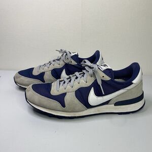 Nike Internationalist sneakers men size 9 shoe gray navy blue